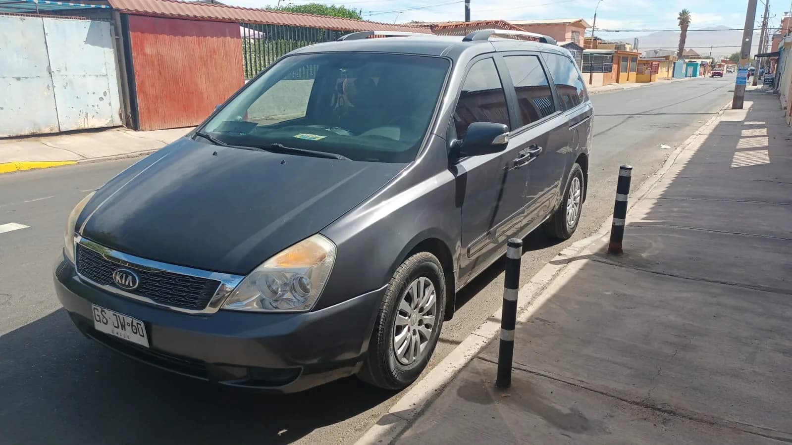 Vehículo de Transportes San Andrés en servicio