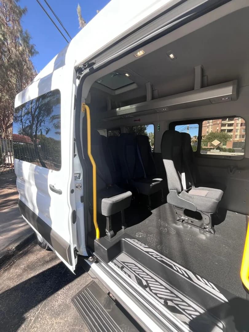 Vehículo de la flota de Transportes San Andrés